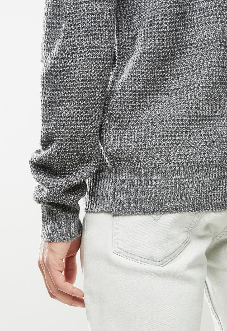 Brave Soul - Neutrone knitwear - grey