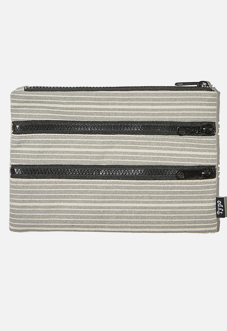 Typo - Double archer pencil case - brad stripe