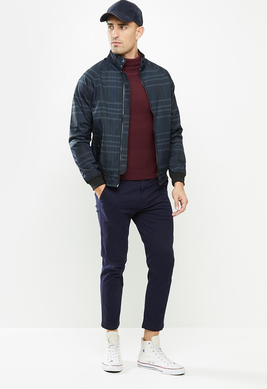 Brave Soul - Greenford knitwear - burgundy 