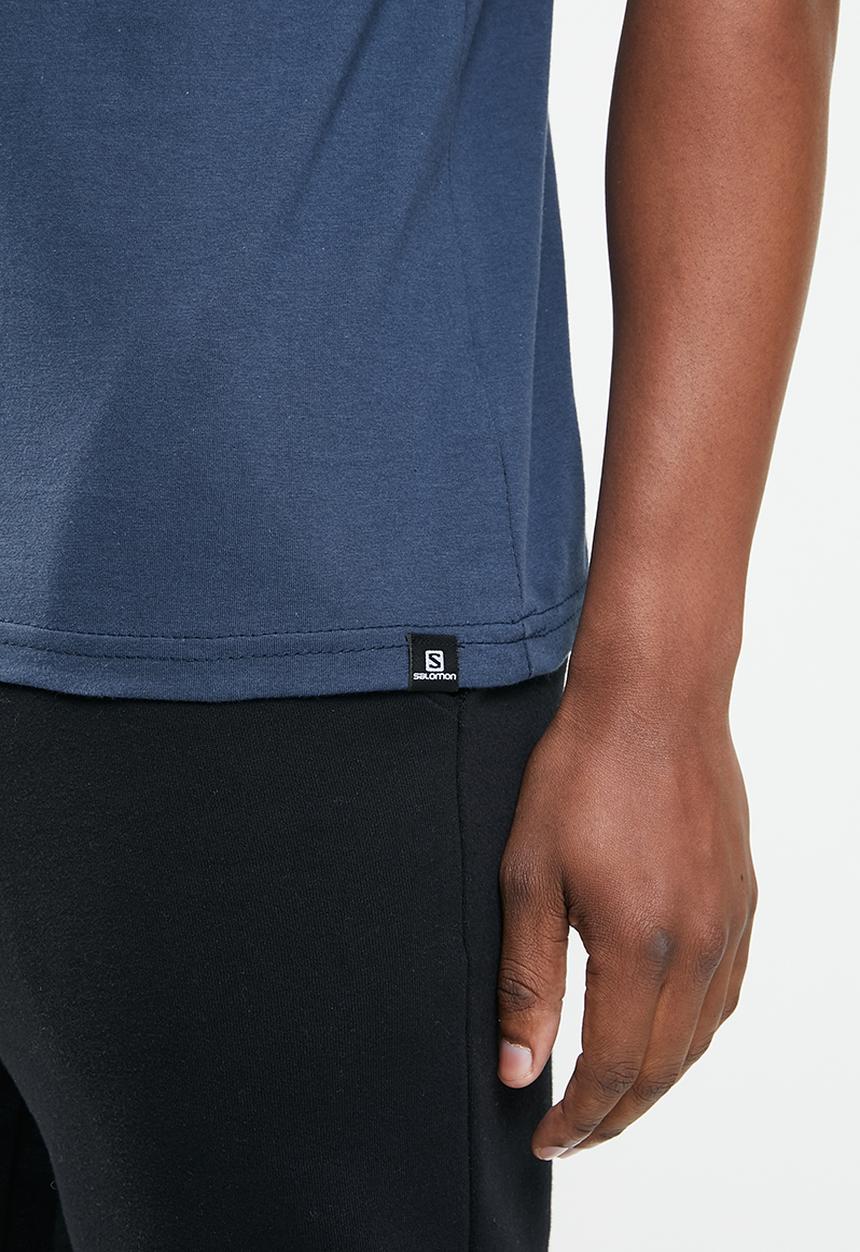 Salomon - Achieve short sleeve tee - navy