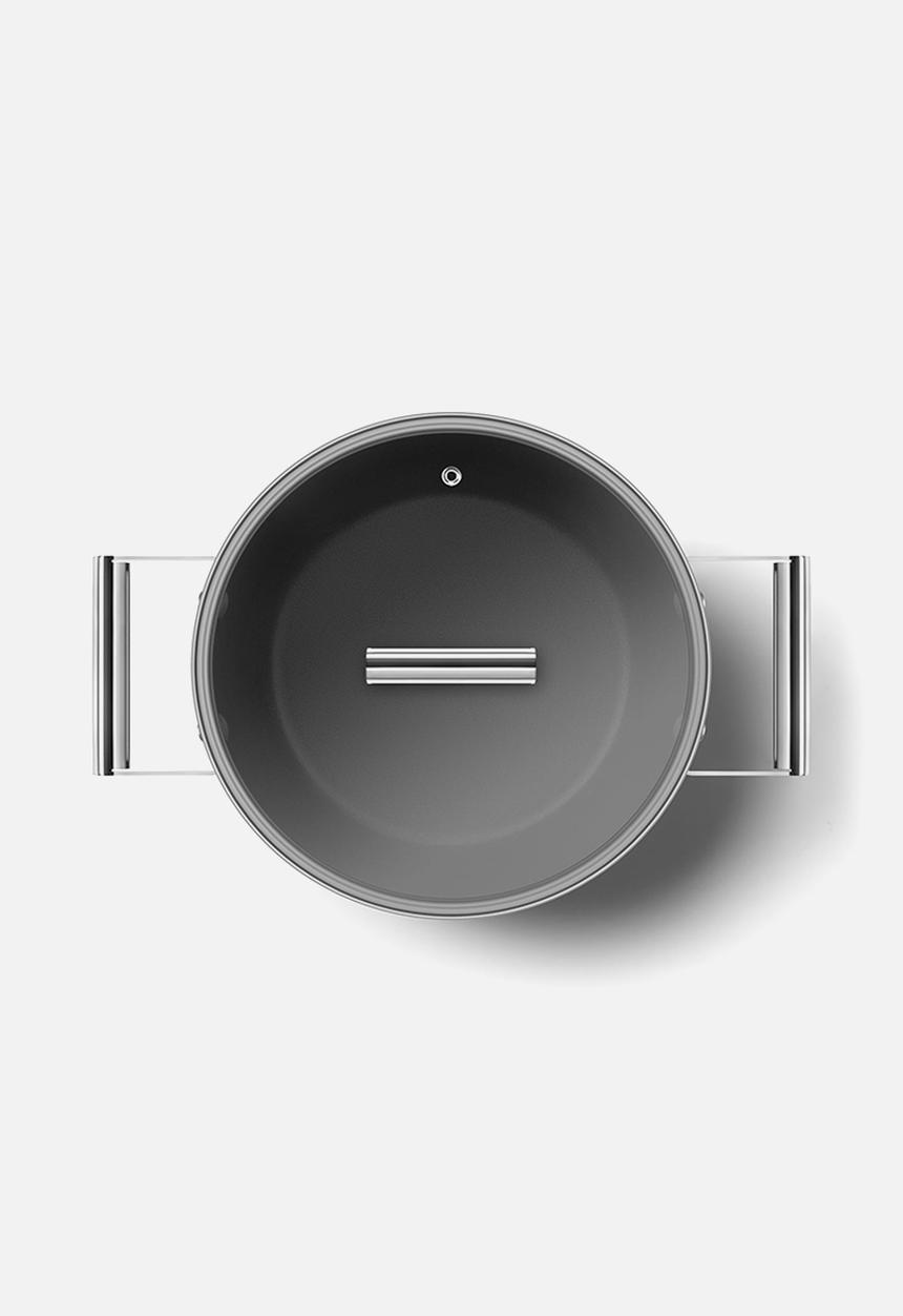 smeg - Casserole 24cm - black