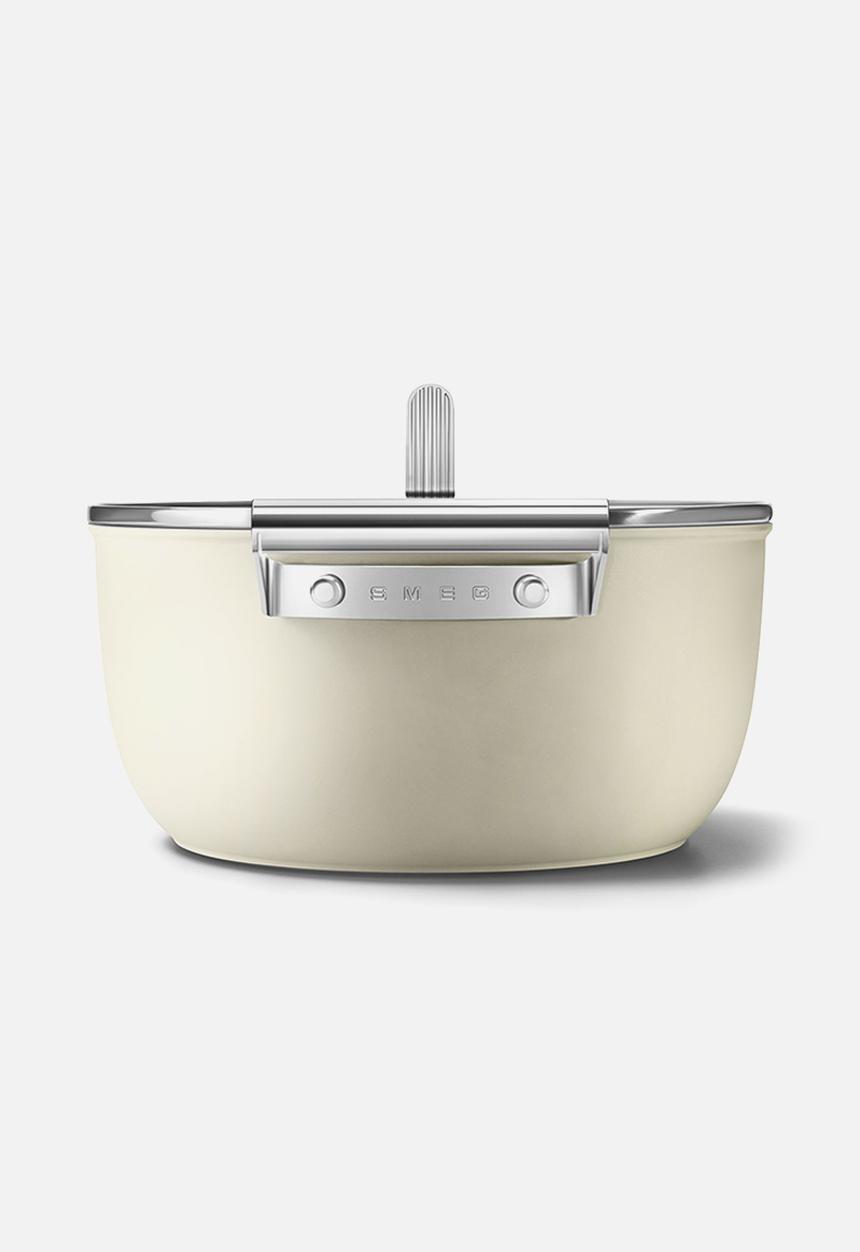 smeg - Casserole 24cm - cream