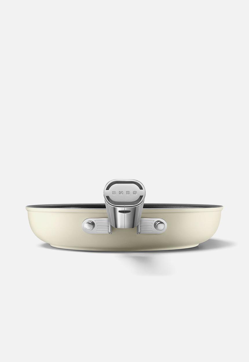 smeg - Frypan 24cm - cream