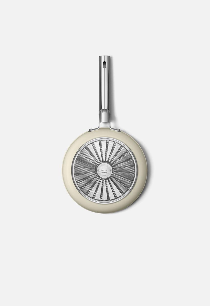 smeg - Frypan 24cm - cream