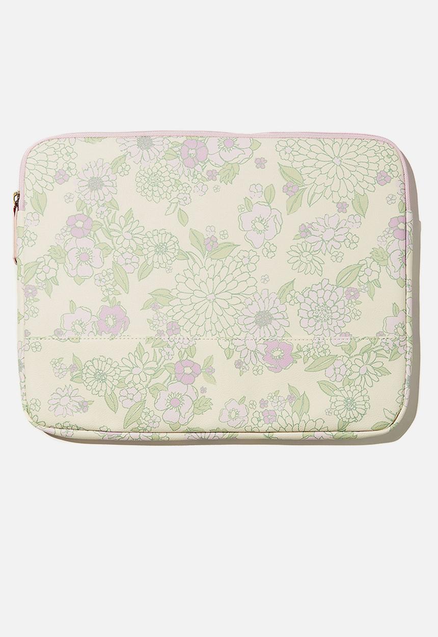 Typo - Take me away 15 inch laptop case pu - mint 