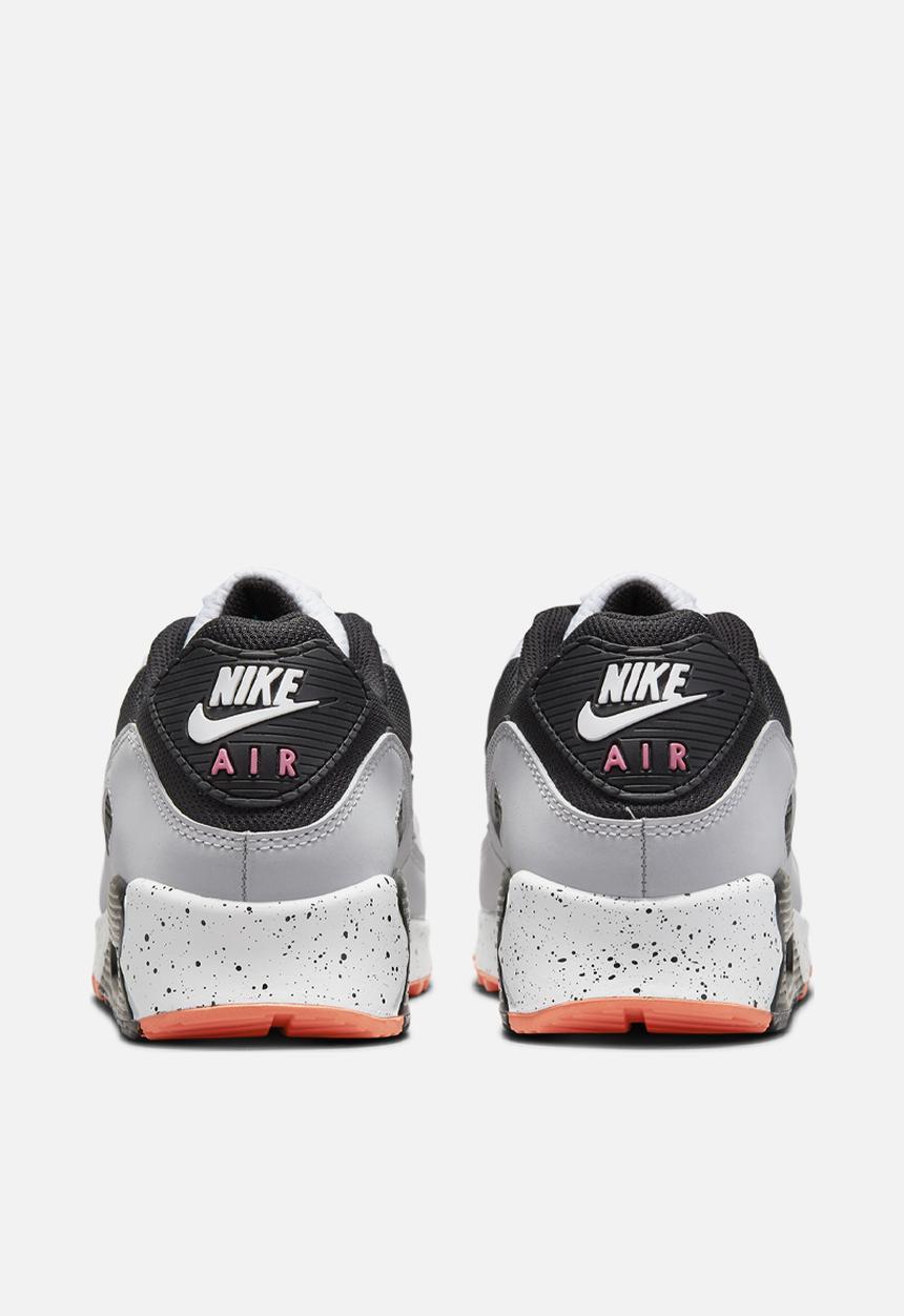 Nike - Air Max 90  - white/black-turf orange-aquamarine