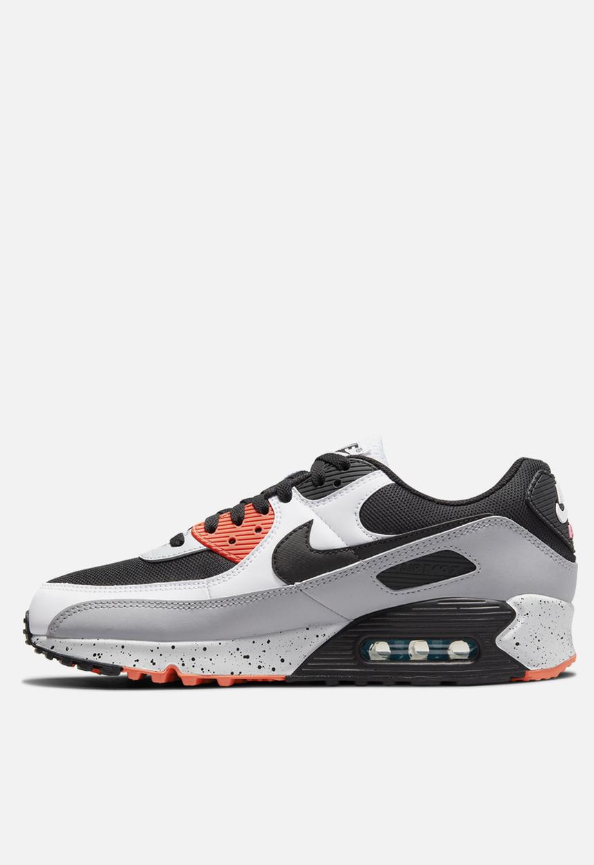 Nike - Air Max 90  - white/black-turf orange-aquamarine