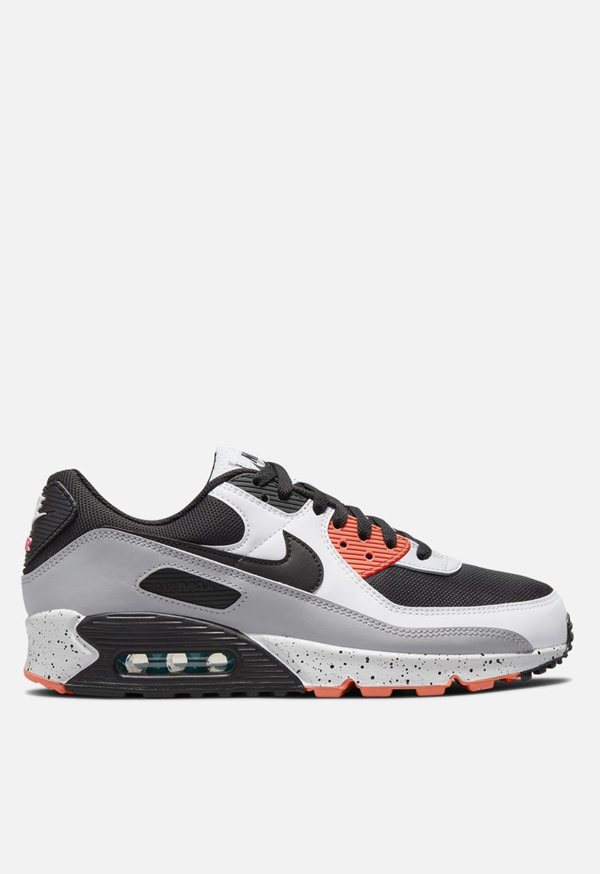 Nike - Air Max 90  - white/black-turf orange-aquamarine