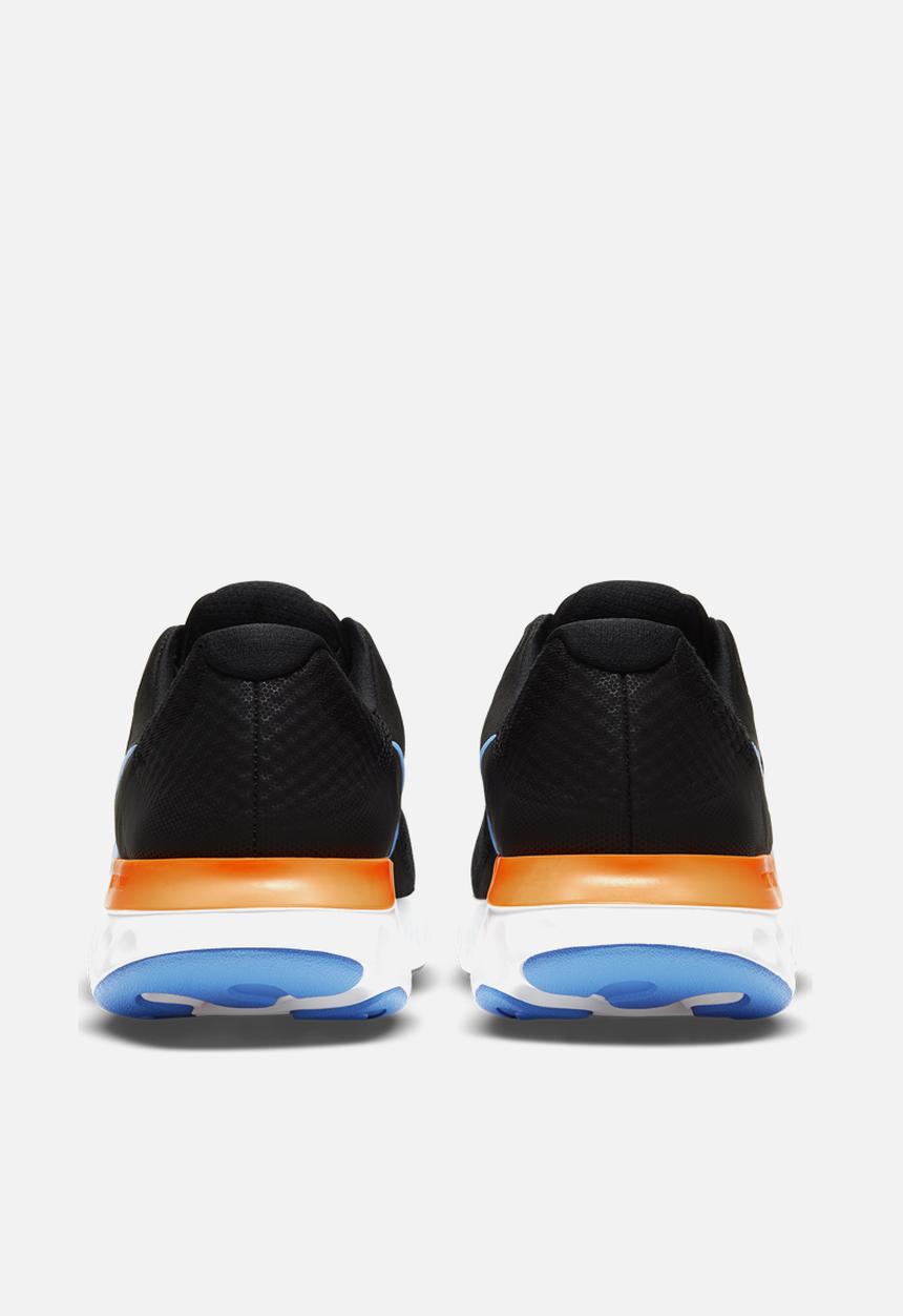 Nike - Renew run 2 - black/coast-dk smoke grey-total orange