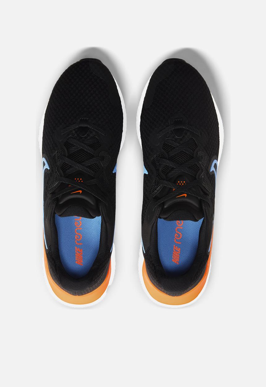 Nike - Renew run 2 - black/coast-dk smoke grey-total orange