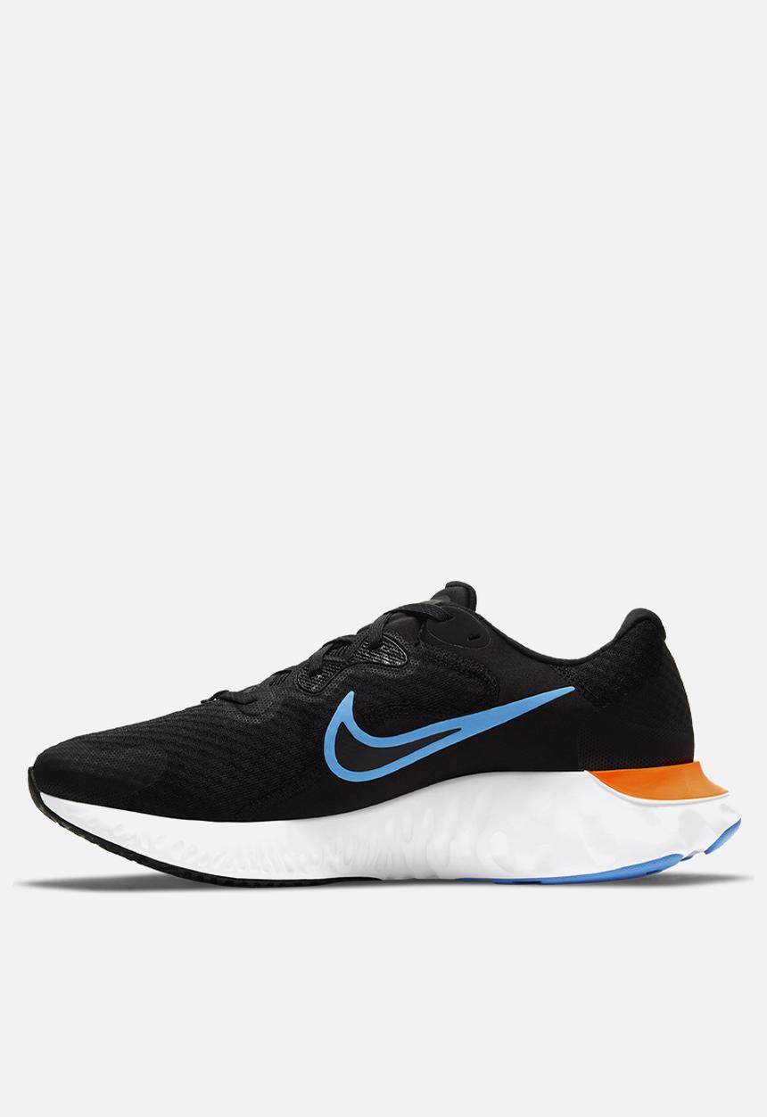 Nike - Renew run 2 - black/coast-dk smoke grey-total orange
