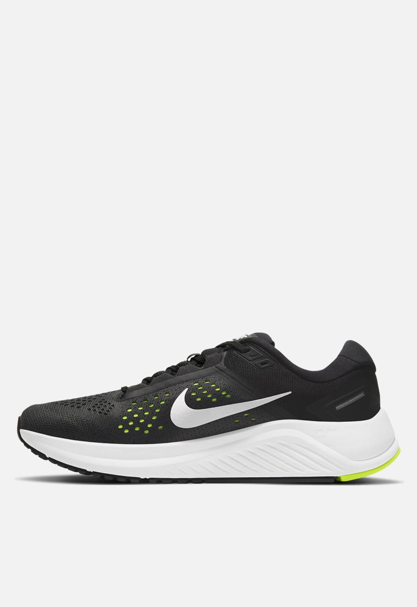 Nike - Air Zoom structure 23 - black/metallic silver-volt-anthracite