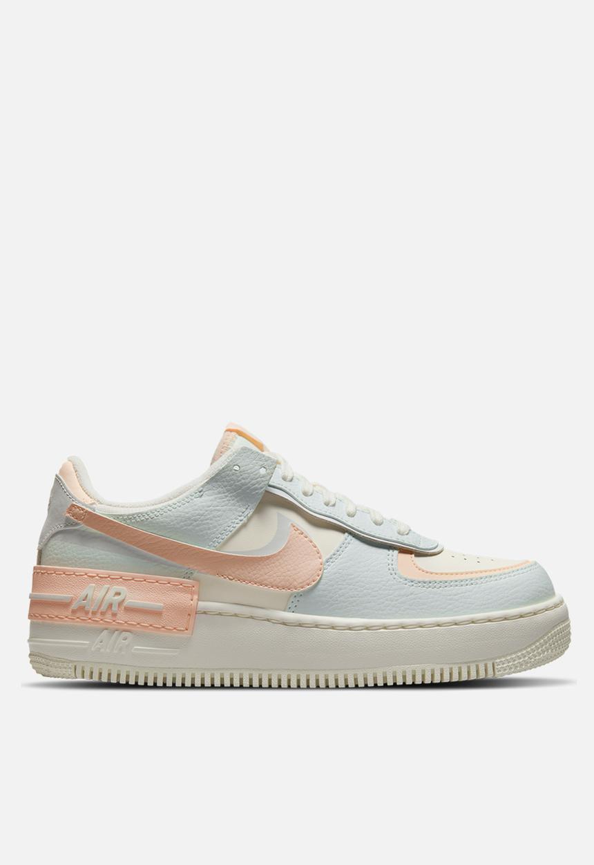 Nike - Air force 1 shadow - sail/barely green-crimson tint