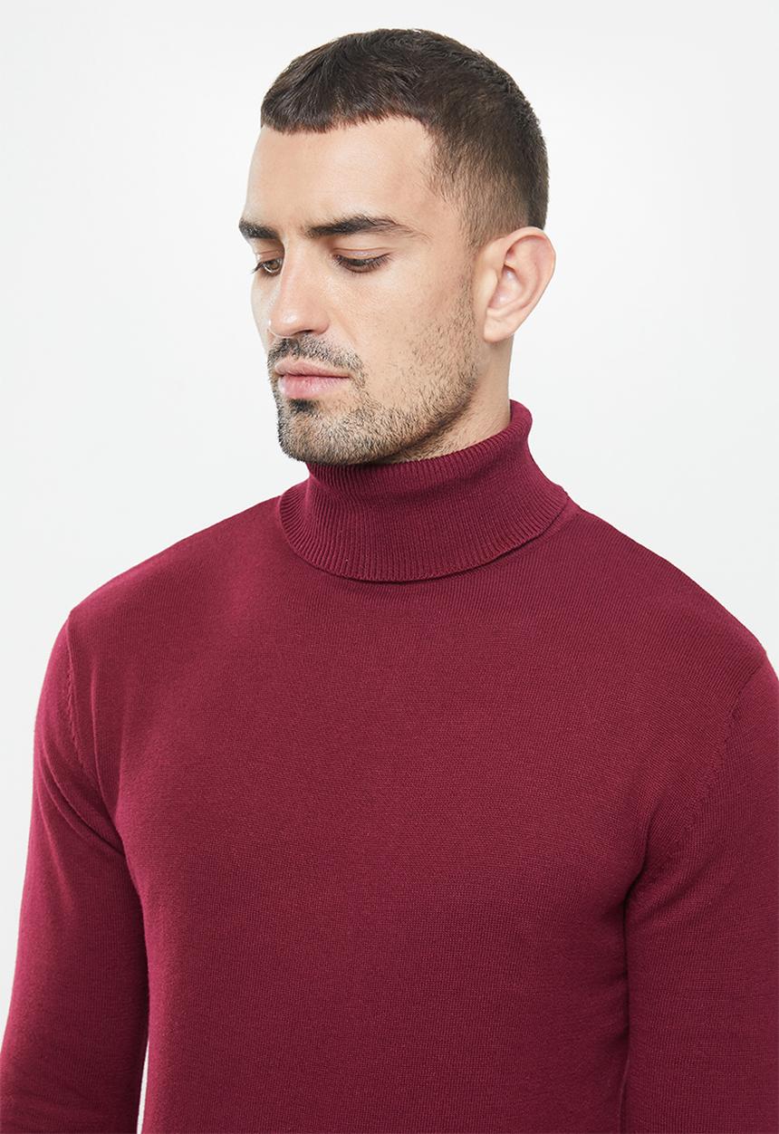 Brave Soul - Humev knitwear - red