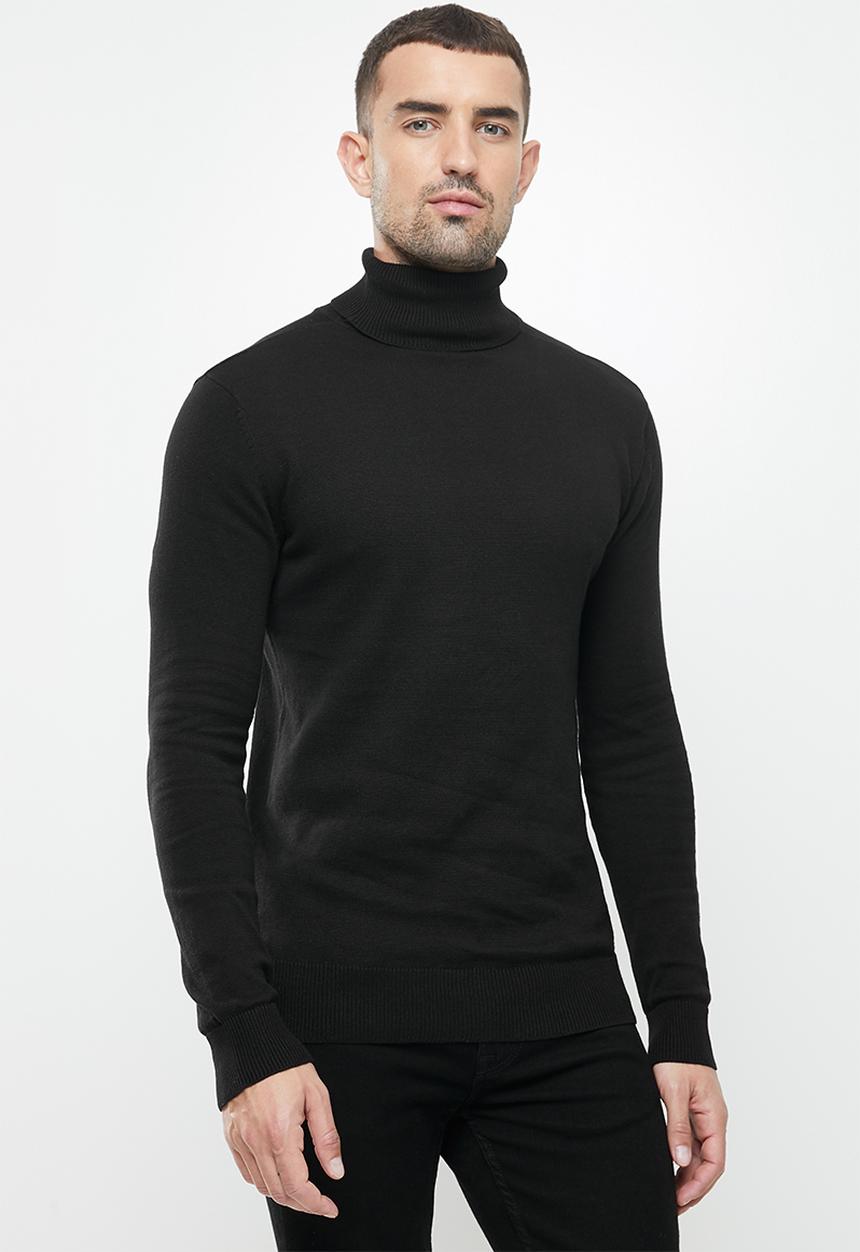 Brave Soul - Humez knitwear - black