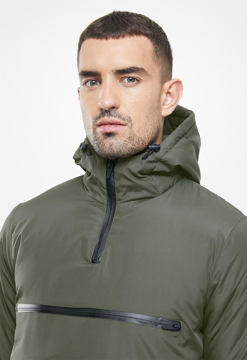 Brave Soul - Ingles cagoule jacket - khaki