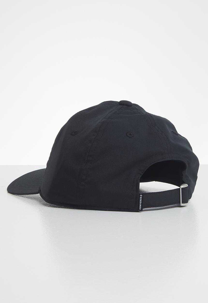 Converse - Script baseball cap - black