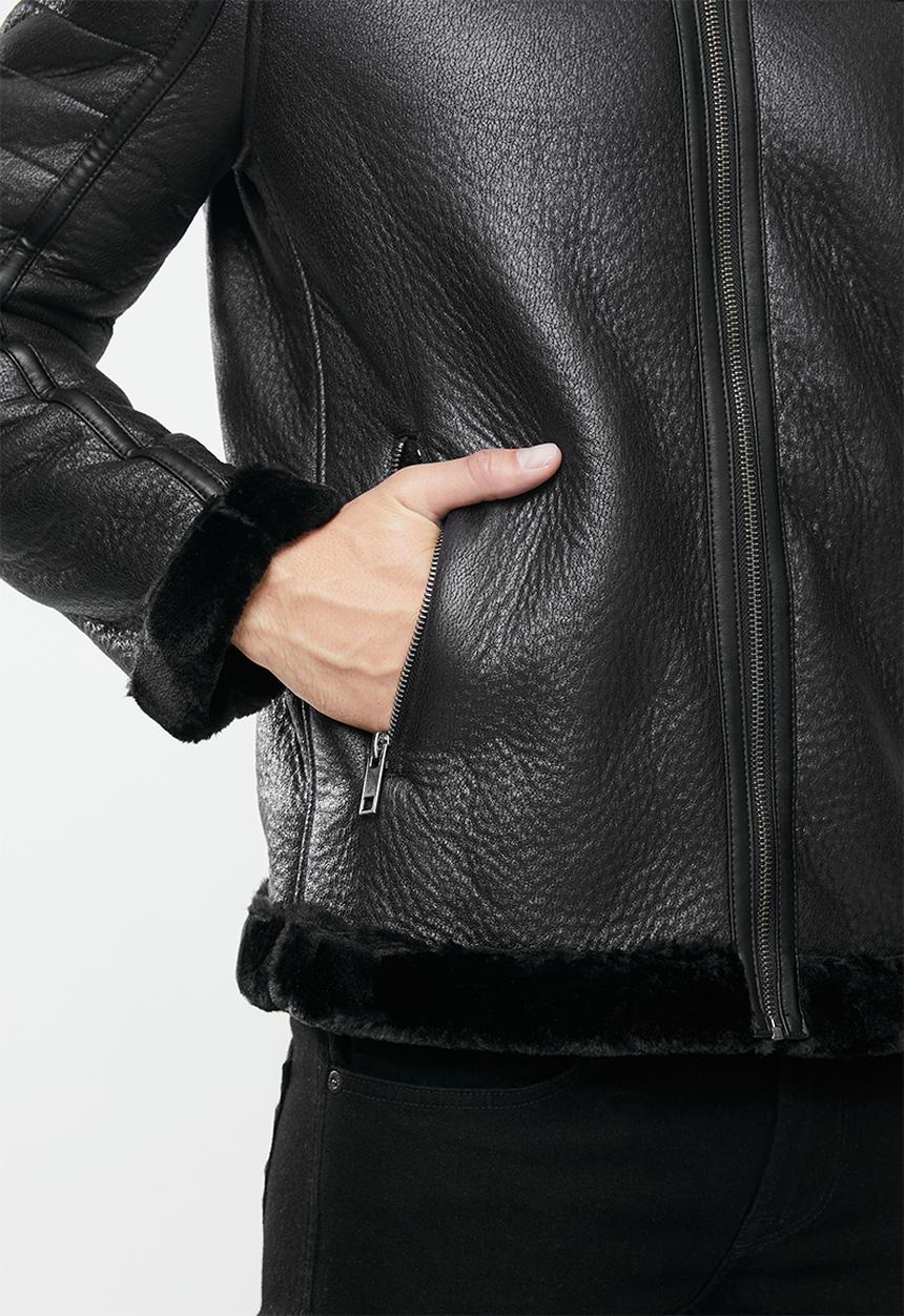 Brave Soul - Blackout jacket - black