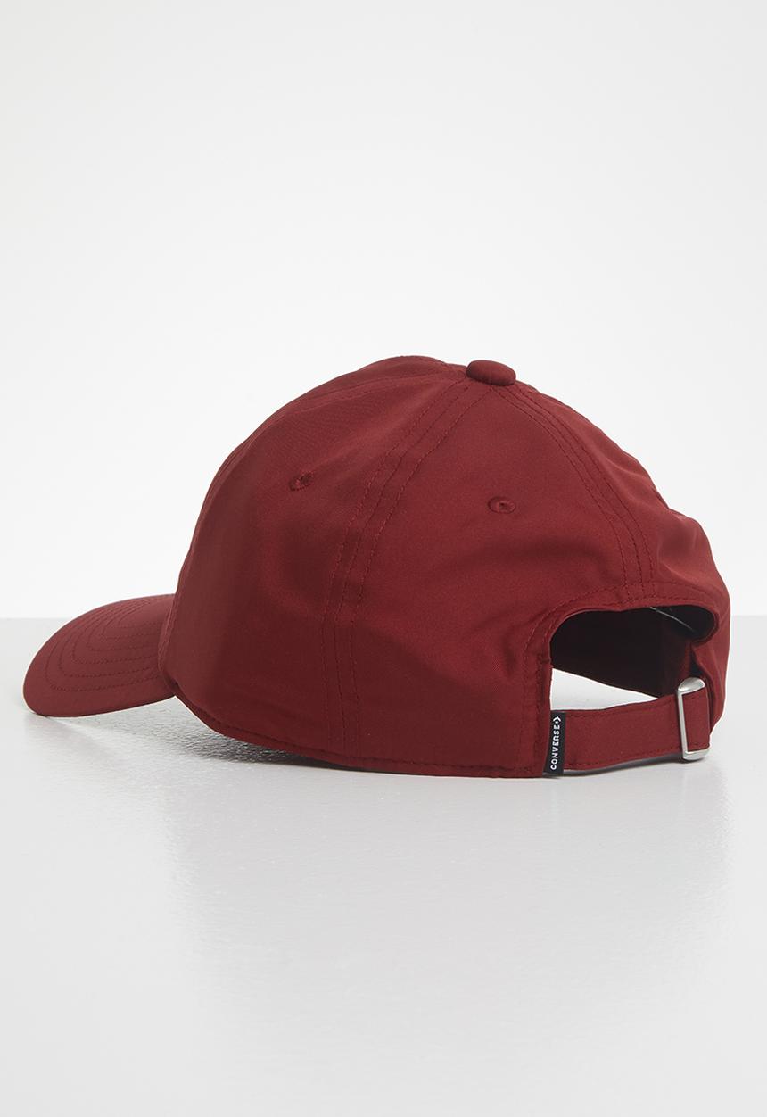 Converse - Script logo baseball hat - red