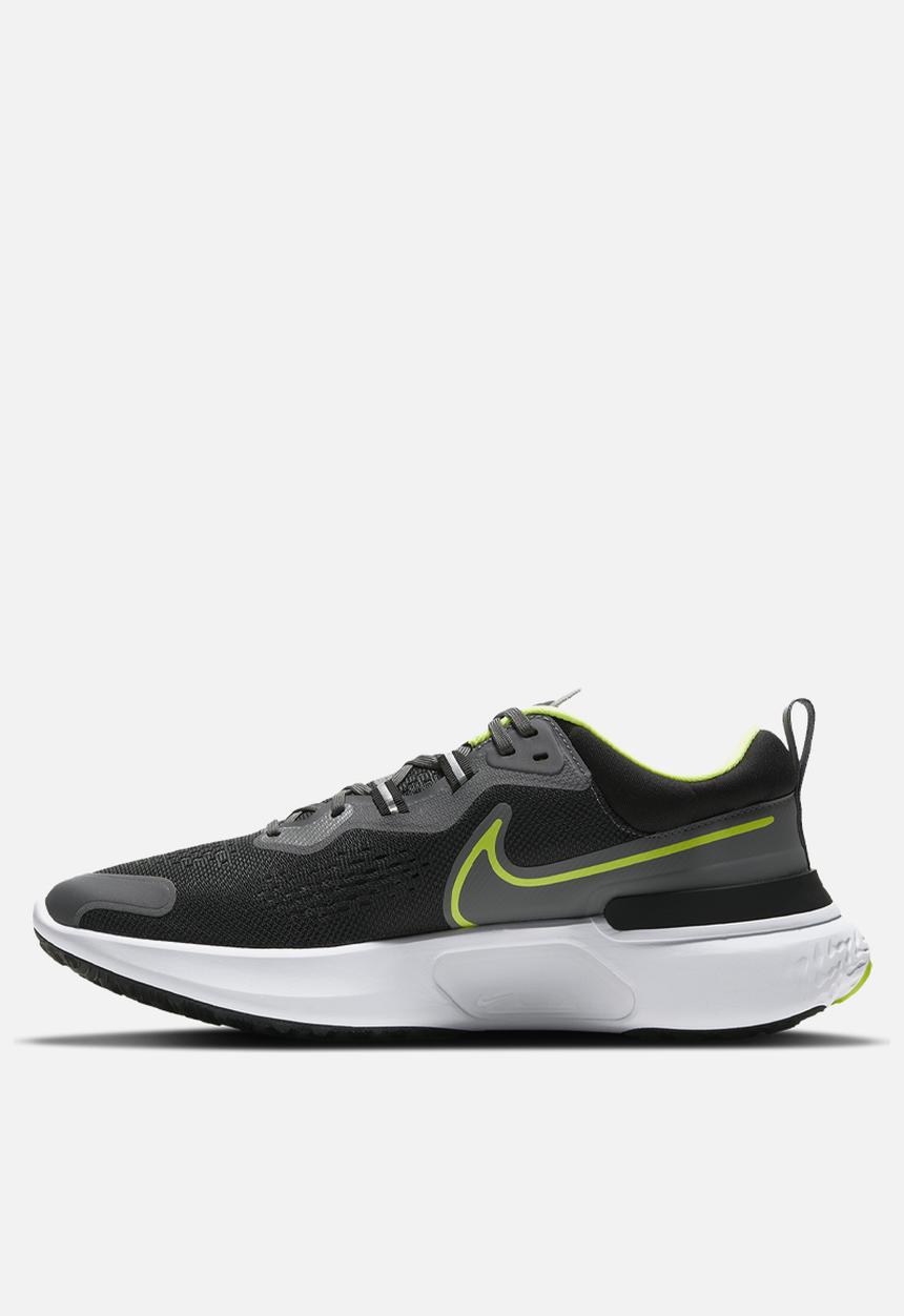 Nike - React miler 2 - smoke grey/volt-black