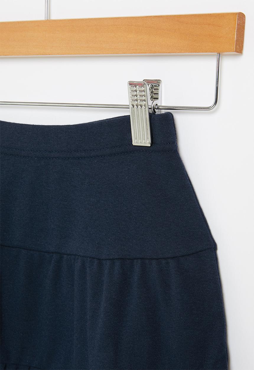 Pop Candy - Girls tiered skirt - navy