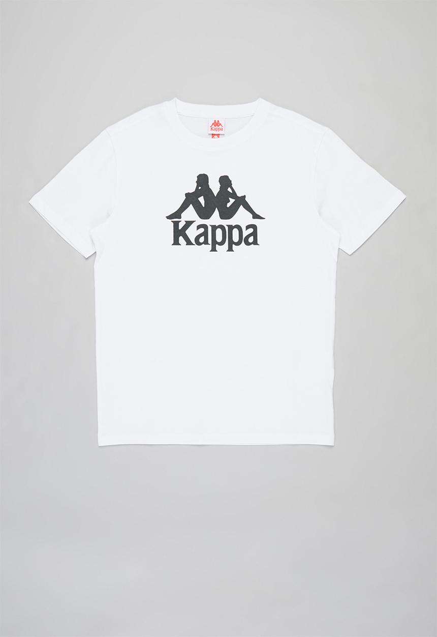 KAPPA - Boys authentic estessi tee - white