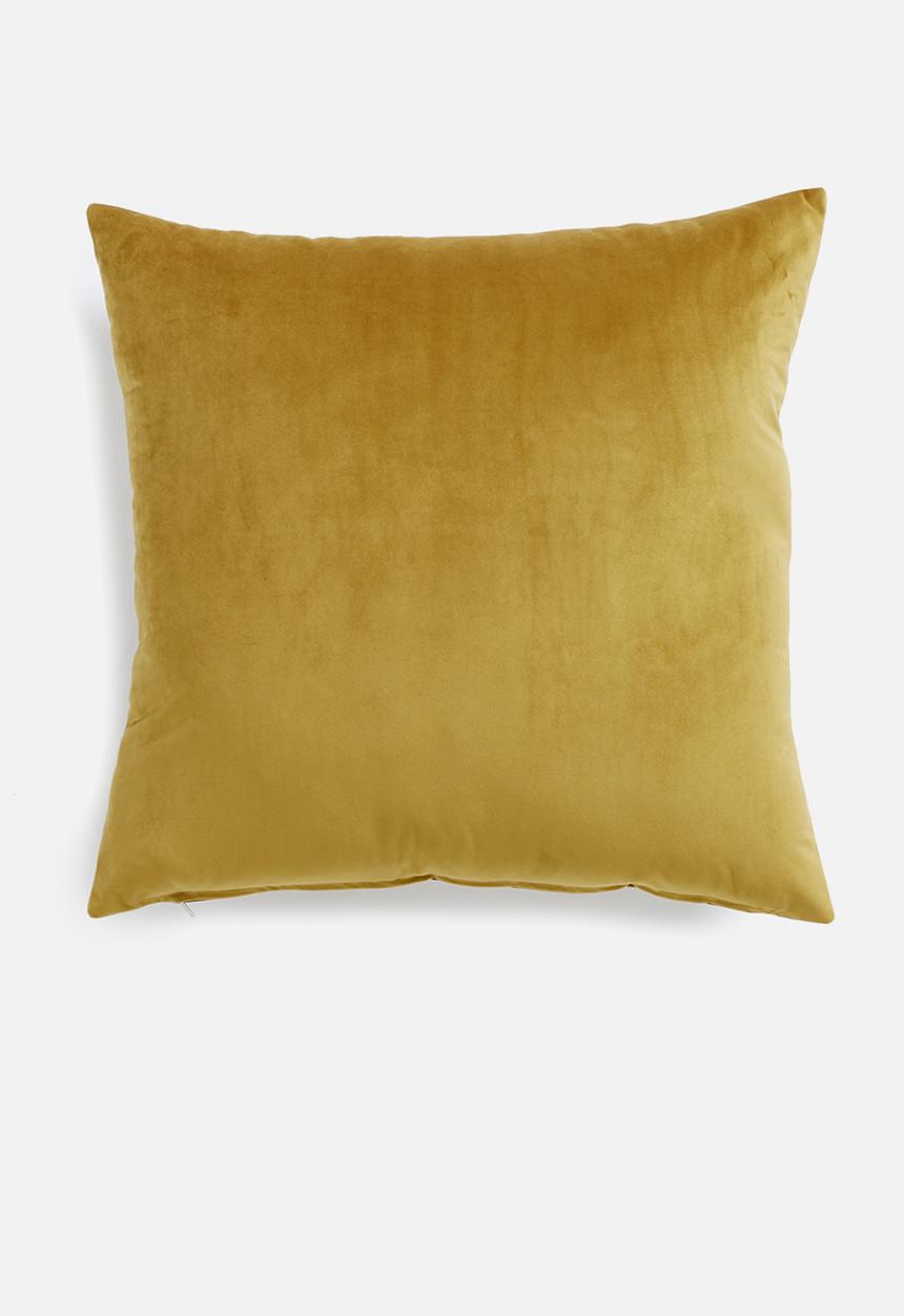 Sixth Floor - Lure cushion cover - mustard