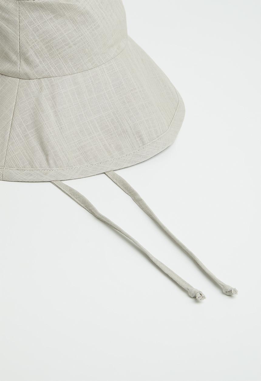 Freya Hats  - Maya wide brim bucket hat - stone
