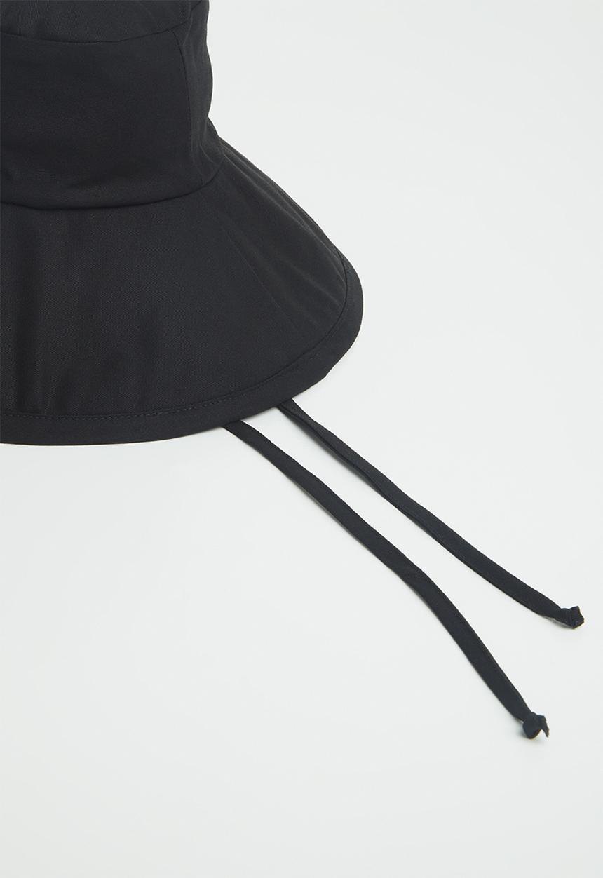 Freya Hats  - Maya wide brim bucket hat - black