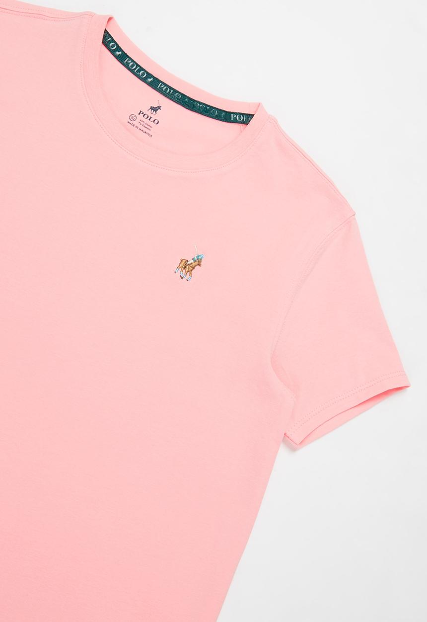 POLO - Girls Kelly short sleeve tee - pink