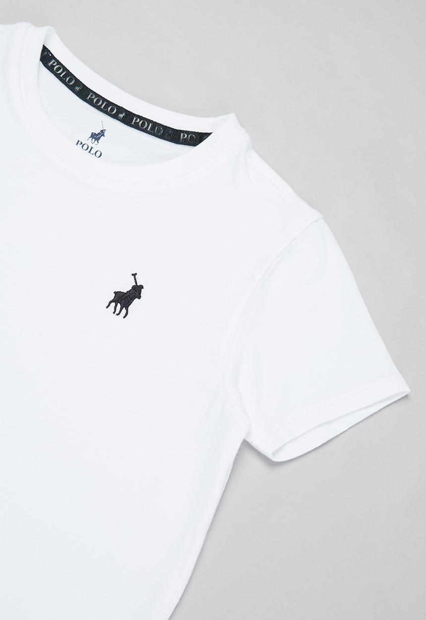 POLO - Girls Kelly short sleeve tee - white