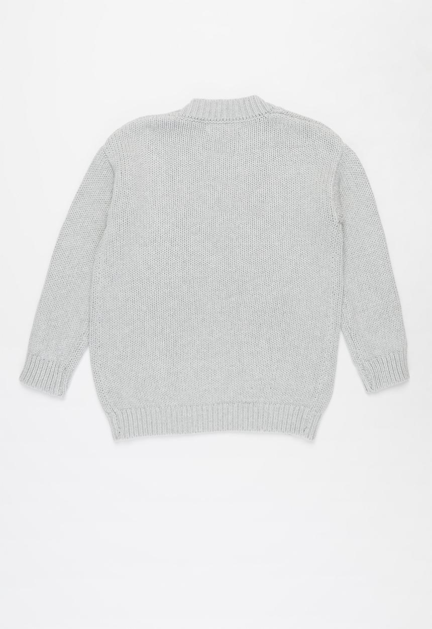 Cotton On - Winnie washed rib cardi - grey