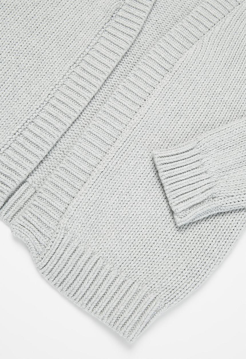 Cotton On - Winnie washed rib cardi - grey
