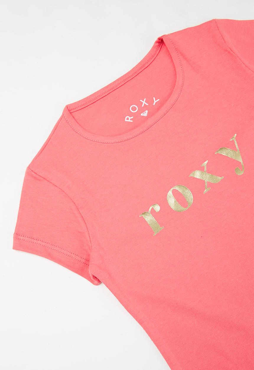 Roxy - Another chance foil tee - pink