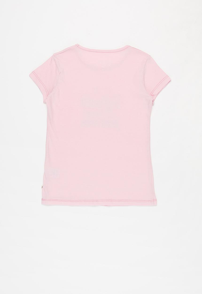 Roxy - Going places destination short sleeve tee - pink
