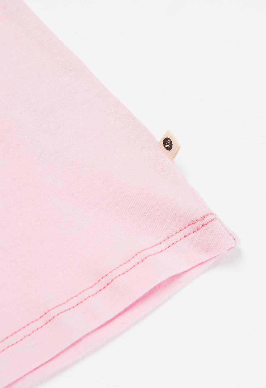 Roxy - Going places destination short sleeve tee - pink