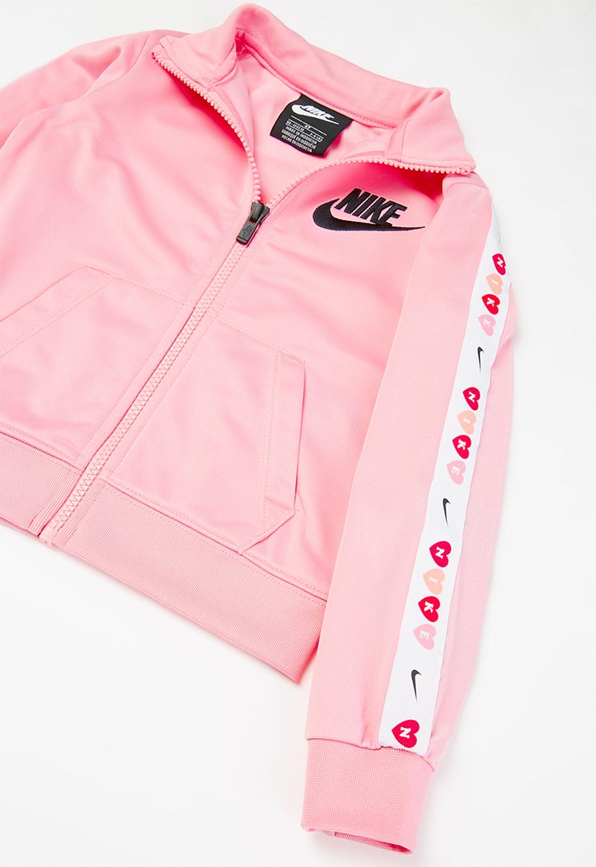 Nike - Toddler heart taping tricot set - pink