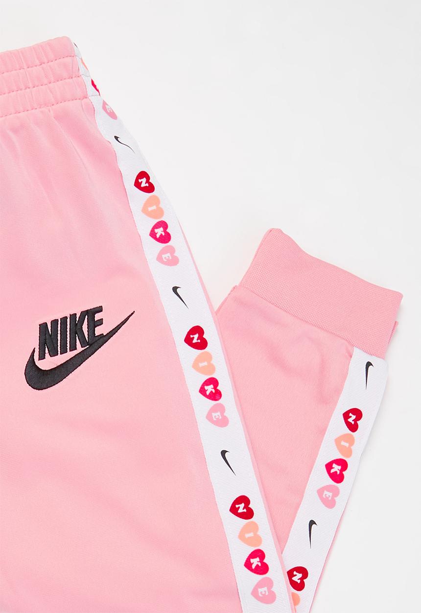 Nike - Toddler heart taping tricot set - pink