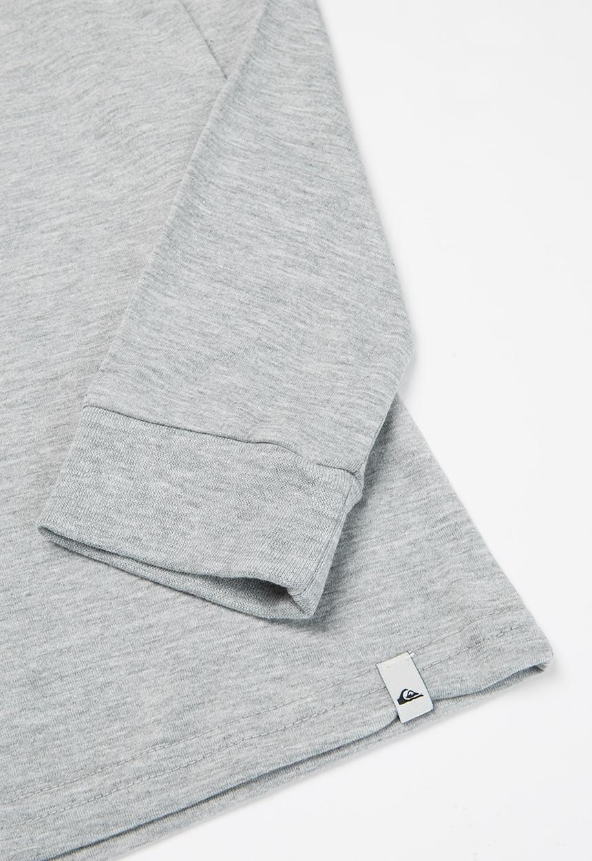 Quiksilver - Comp logo long sleeve youth tee - grey