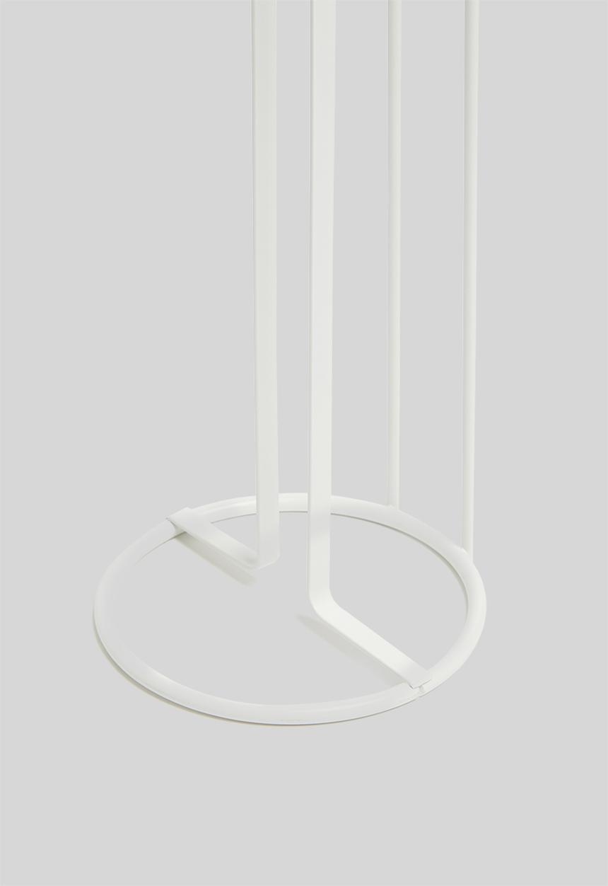 Bathroom Solutions - Standing toilet roll holder - white