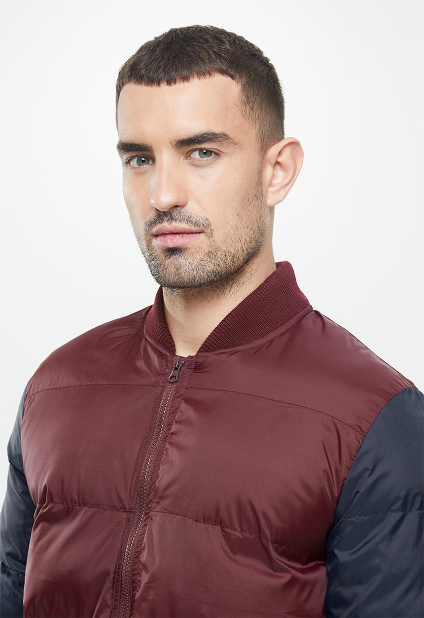 Brave Soul - Washington jacket - burgundy 