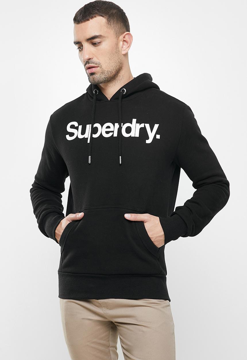 Superdry. - Cl ns hood - black