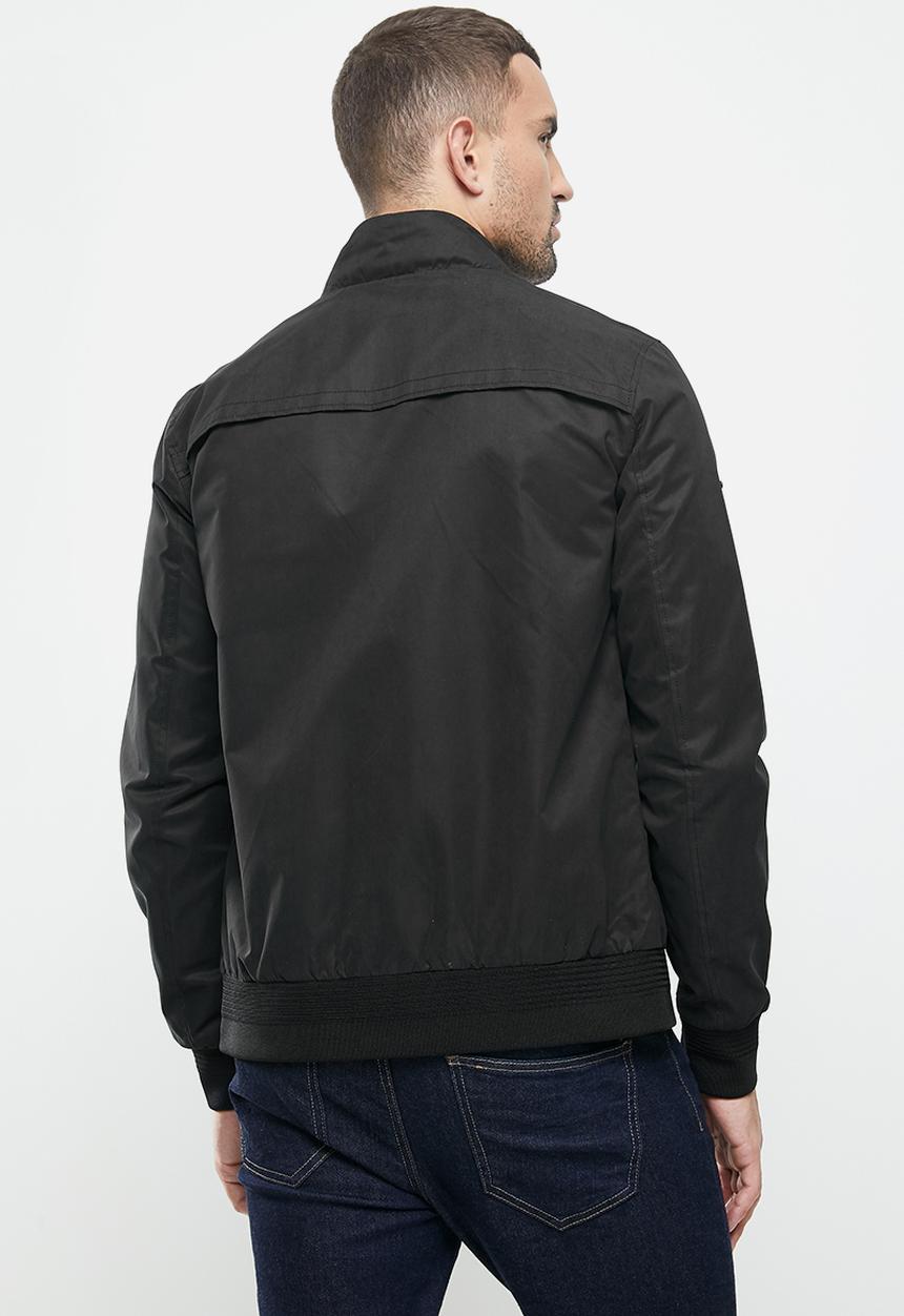 Superdry. - Iconic harrington - black