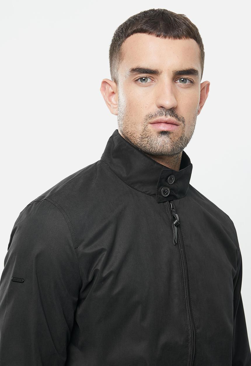 Superdry. - Iconic harrington - black