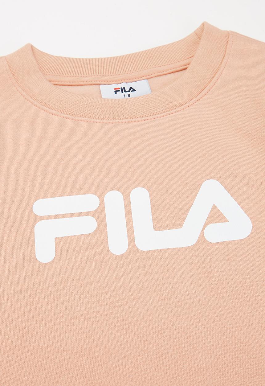 FILA - Mono deckle sweatshirt - pink