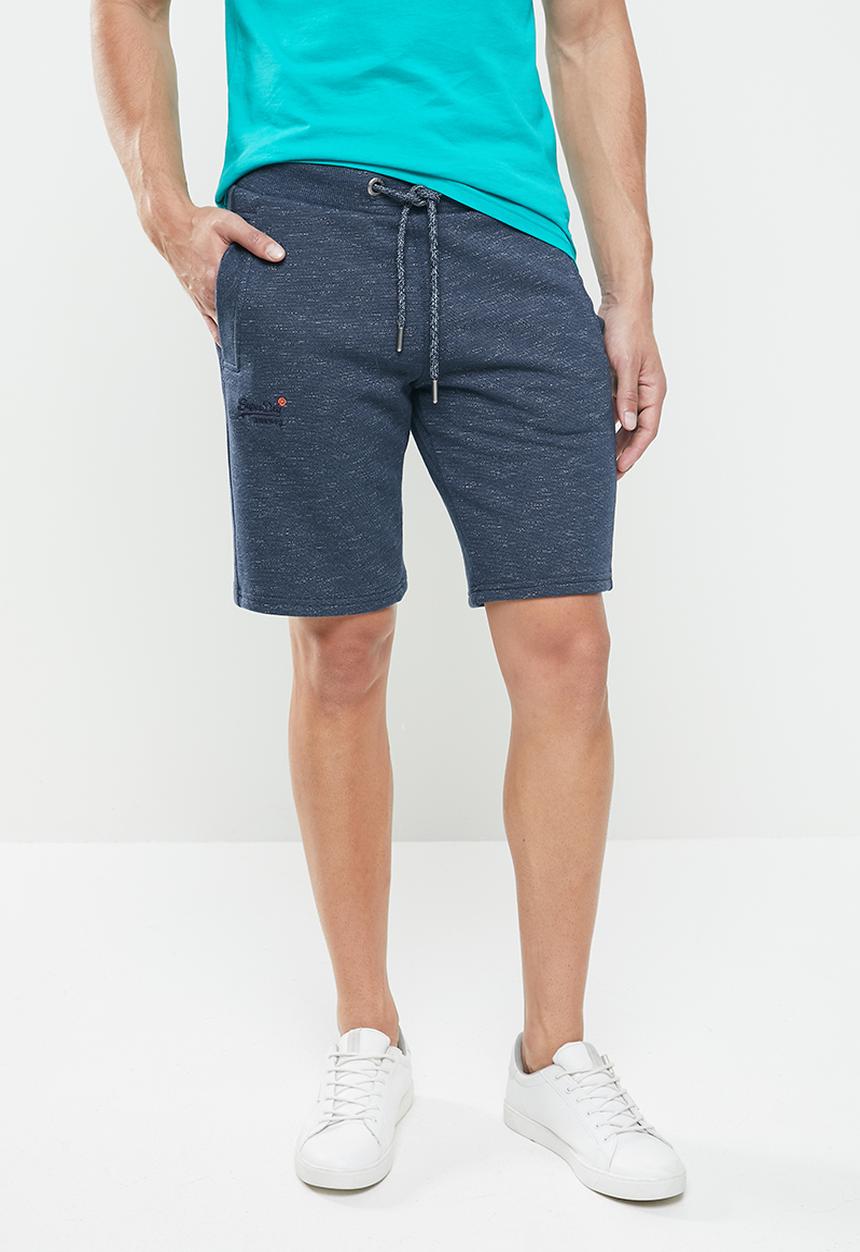 Superdry. - Orange label classic short - navy