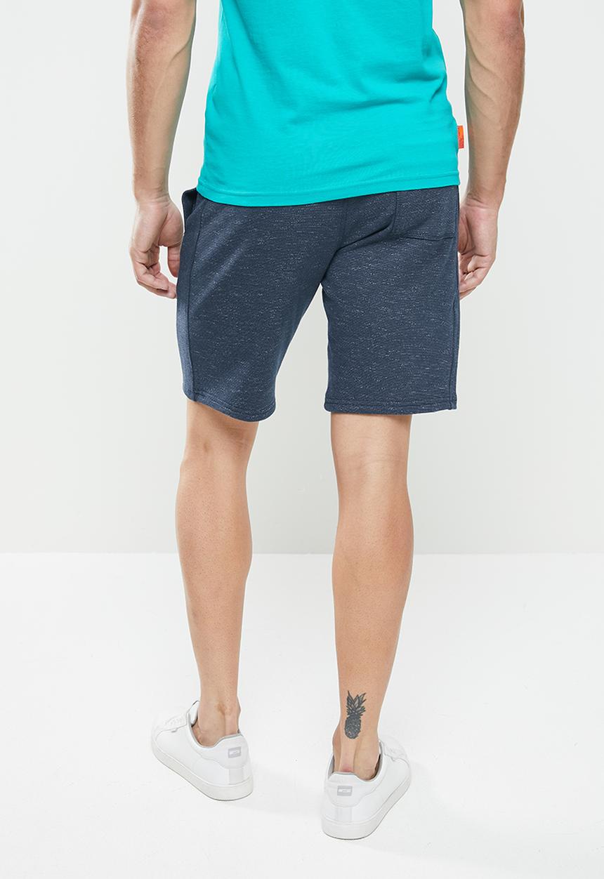 Superdry. - Orange label classic short - navy