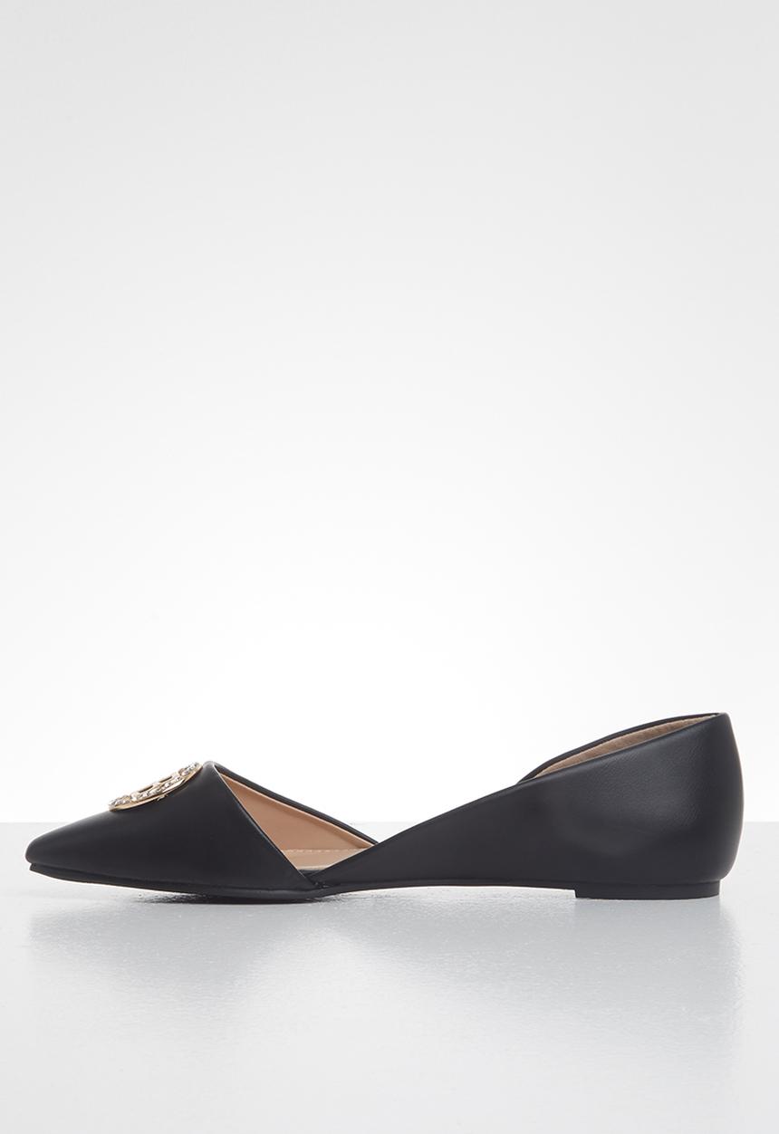SISSY BOY - All flat remains pump - black