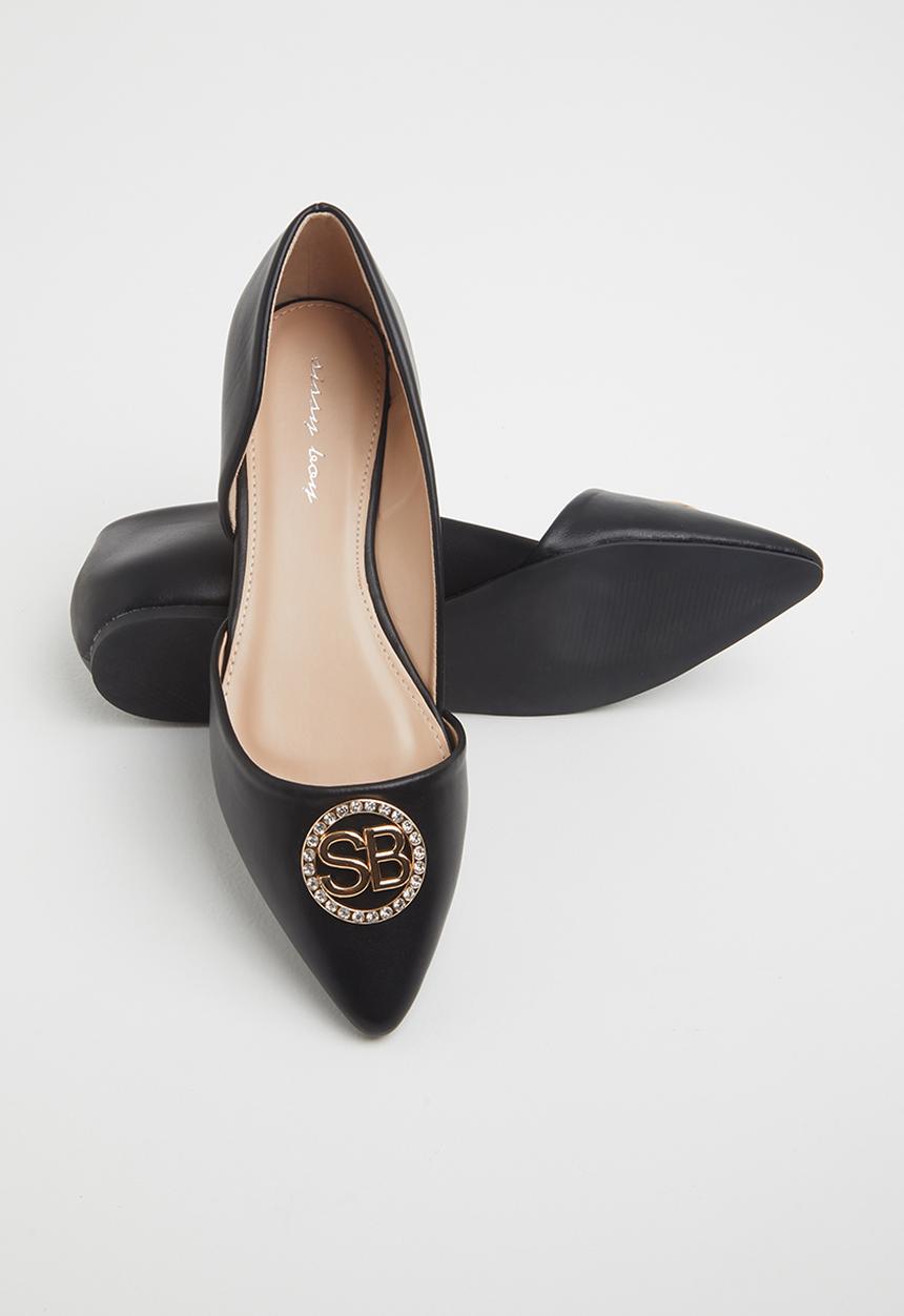 SISSY BOY - All flat remains pump - black