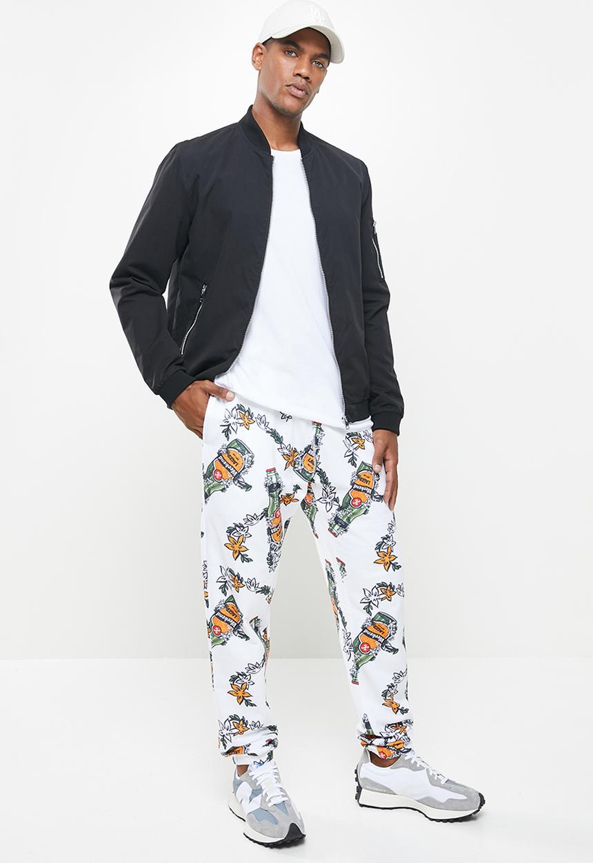 Holmes Bro's - Beers trackpant - white